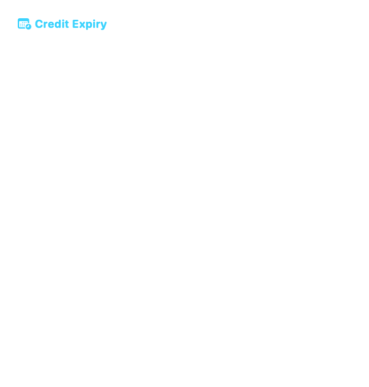Credit Expiry, Large native widget presentation