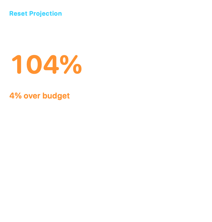 Reset Projection, Large native widget presentation
